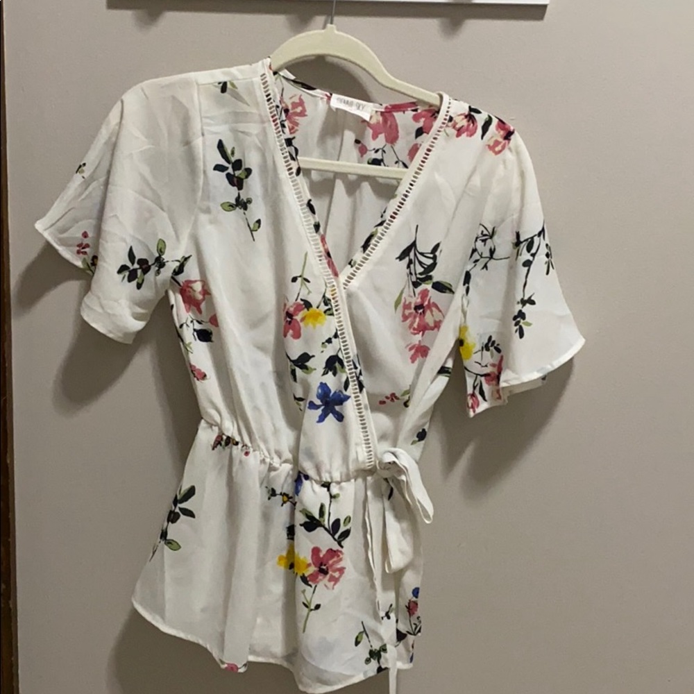 Floral blouse